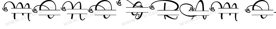 MONOGRAM O字体转换